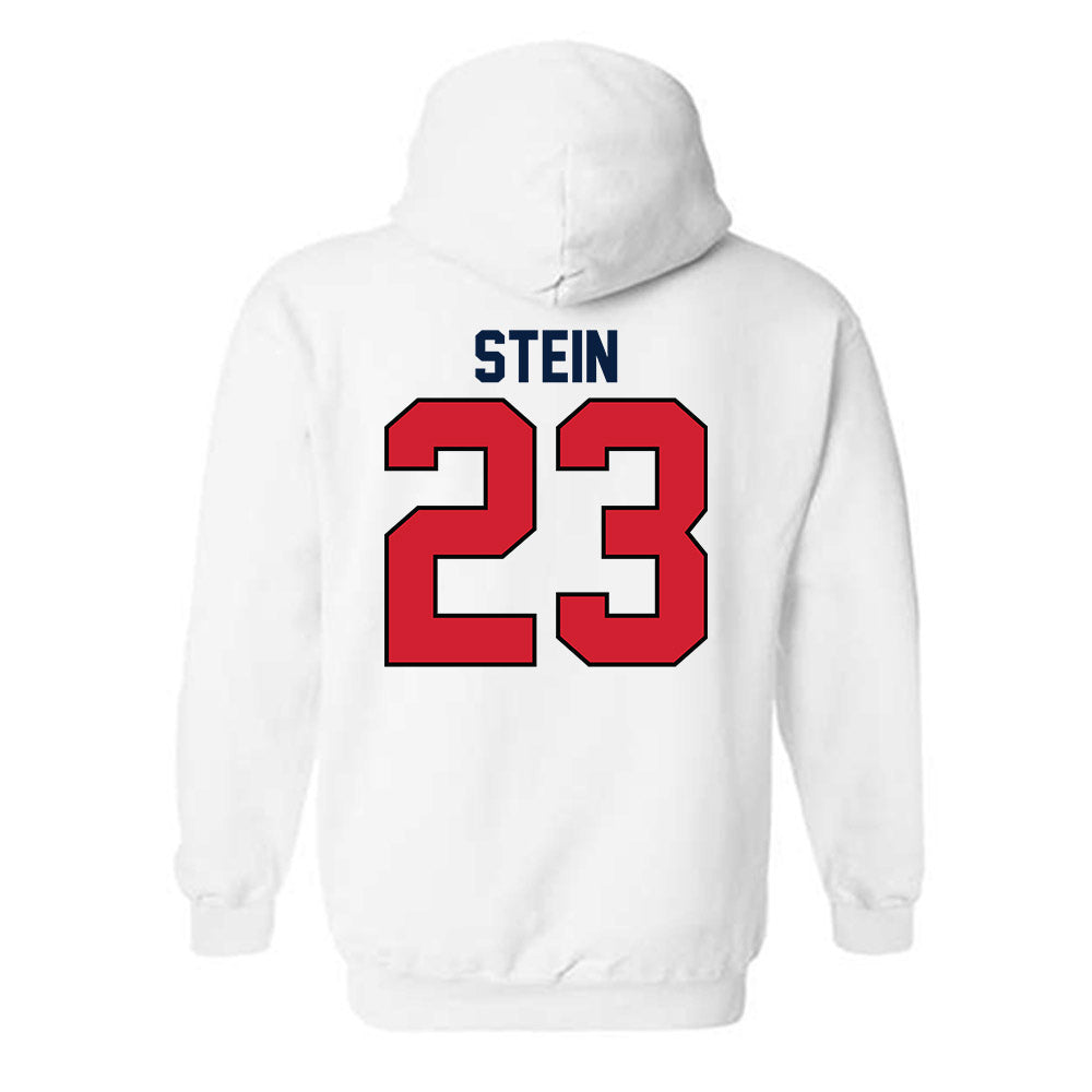 Gonzaga - NCAA Men's Soccer : Dashiell Stein - Replica Shersey Hooded Sweatshirt-1