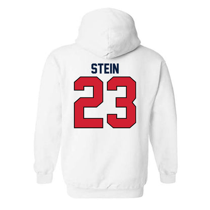 Gonzaga - NCAA Men's Soccer : Dashiell Stein - Replica Shersey Hooded Sweatshirt-1