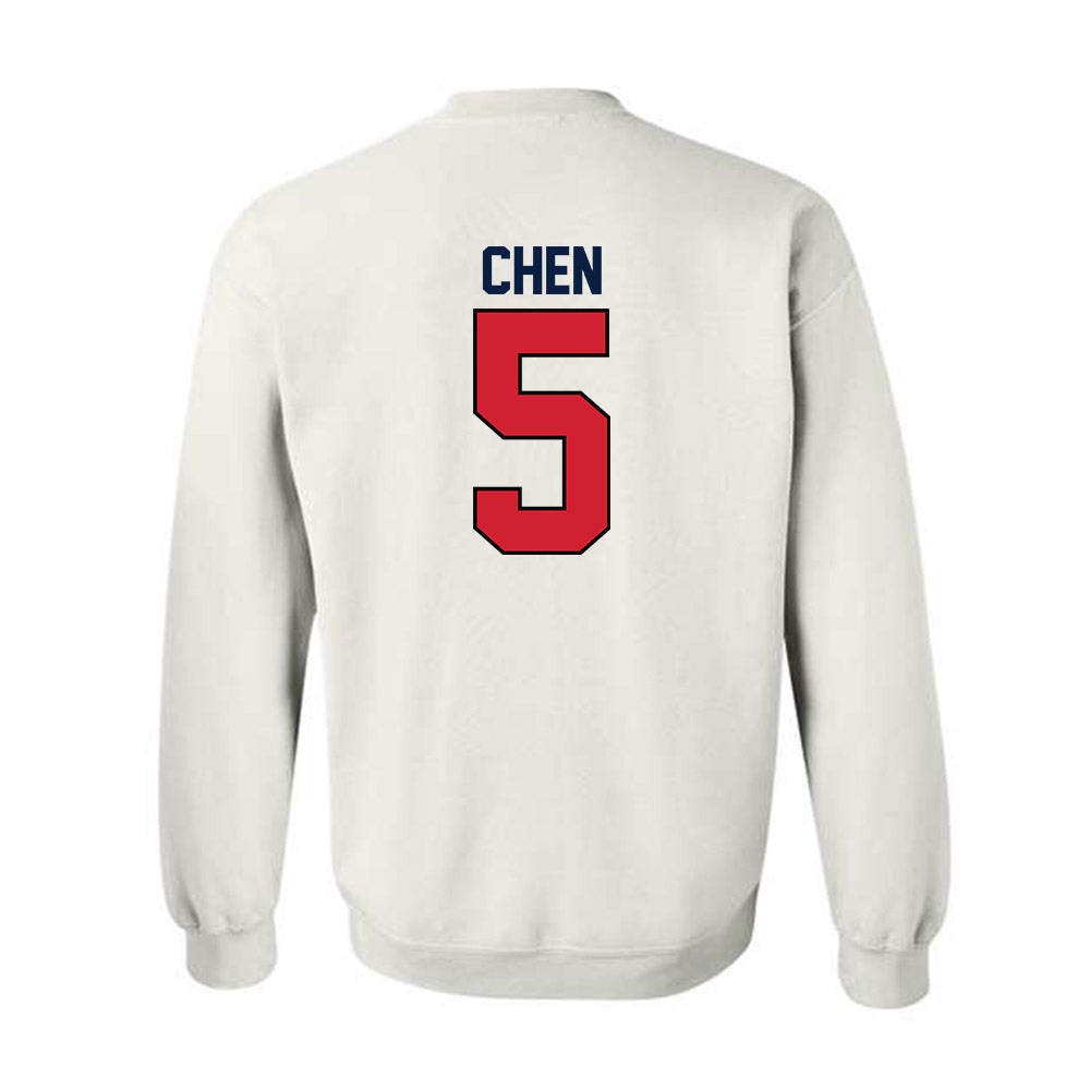 Gonzaga - NCAA Women's Soccer : Summer Chen - Replica Shersey Crewneck Sweatshirt-1