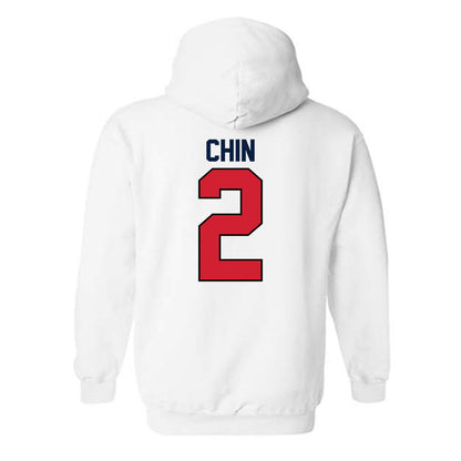 Gonzaga - NCAA Women's Soccer : Lauren Chin - Replica Shersey Hooded Sweatshirt