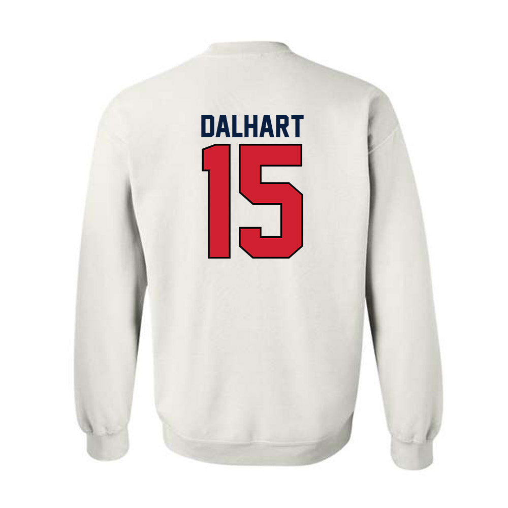 Gonzaga - NCAA Men's Soccer : Isaac Dalhart - Replica Shersey Crewneck Sweatshirt-1