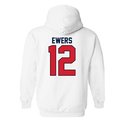Gonzaga - NCAA Women's Soccer : Erin Ewers - Replica Shersey Hooded Sweatshirt-1