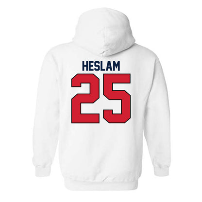 Gonzaga - NCAA Women's Soccer : Finley Heslam - Replica Shersey Hooded Sweatshirt