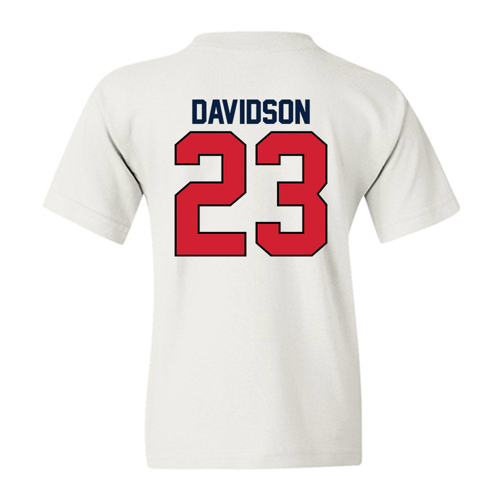 Gonzaga - NCAA Women's Soccer : piper davidson - Replica Shersey Youth T-Shirt-1