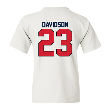 Gonzaga - NCAA Women's Soccer : piper davidson - Replica Shersey Youth T-Shirt-1