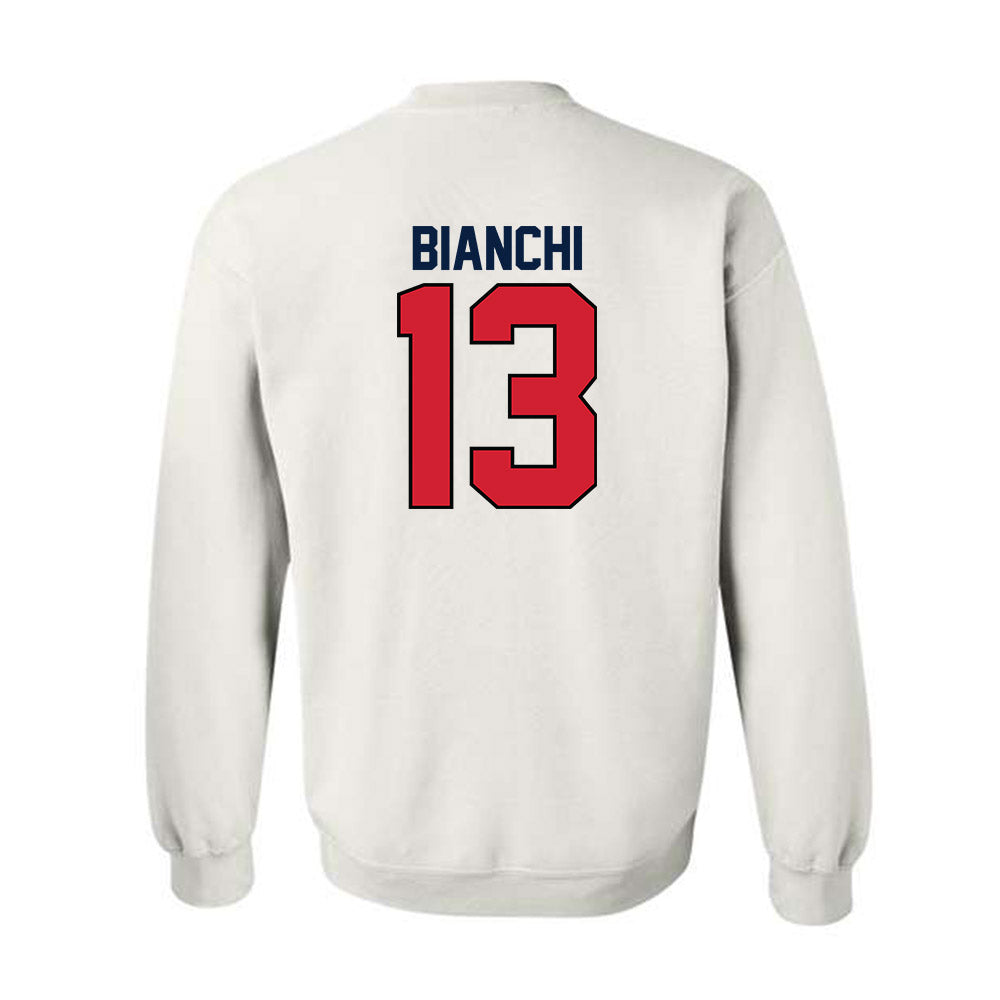 Gonzaga - NCAA Men's Soccer : Nicholas Bianchi - Replica Shersey Crewneck Sweatshirt-1