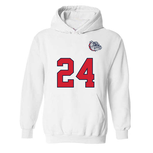 Gonzaga - NCAA Women's Soccer : Norah Schmidt - Replica Shersey Hooded Sweatshirt