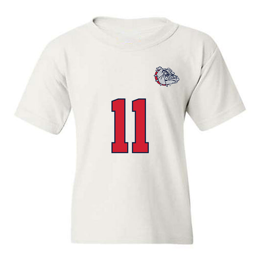 Gonzaga - NCAA Women's Soccer : Annie Boyden - Replica Shersey Youth T-Shirt-0