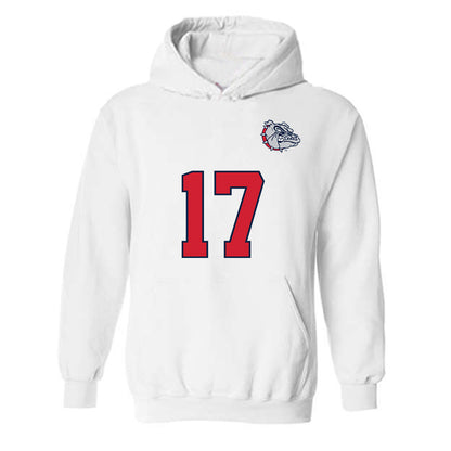 Gonzaga - NCAA Women's Soccer : Abbie Sicilia - Replica Shersey Hooded Sweatshirt