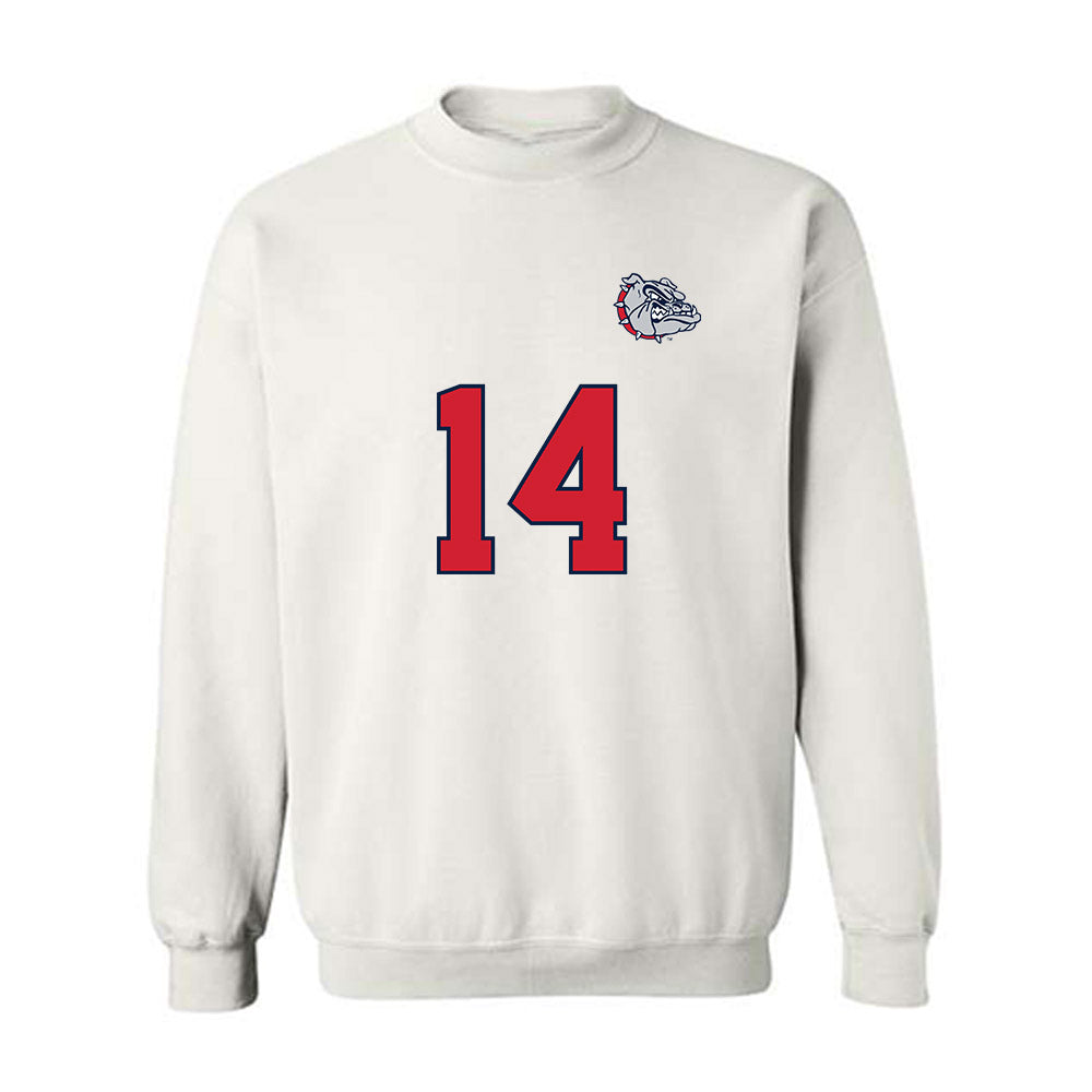 Gonzaga - NCAA Women's Soccer : Amelia Severn - Replica Shersey Crewneck Sweatshirt