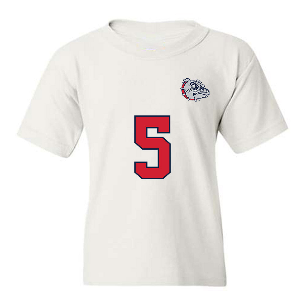 Gonzaga - NCAA Women's Soccer : Summer Chen - Replica Shersey Youth T-Shirt-0