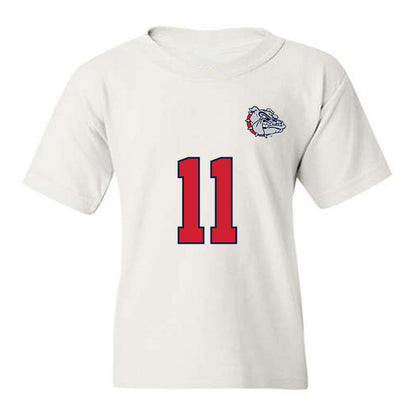 Gonzaga - NCAA Men's Soccer : Talan Rochelle - Replica Shersey Youth T-Shirt-0