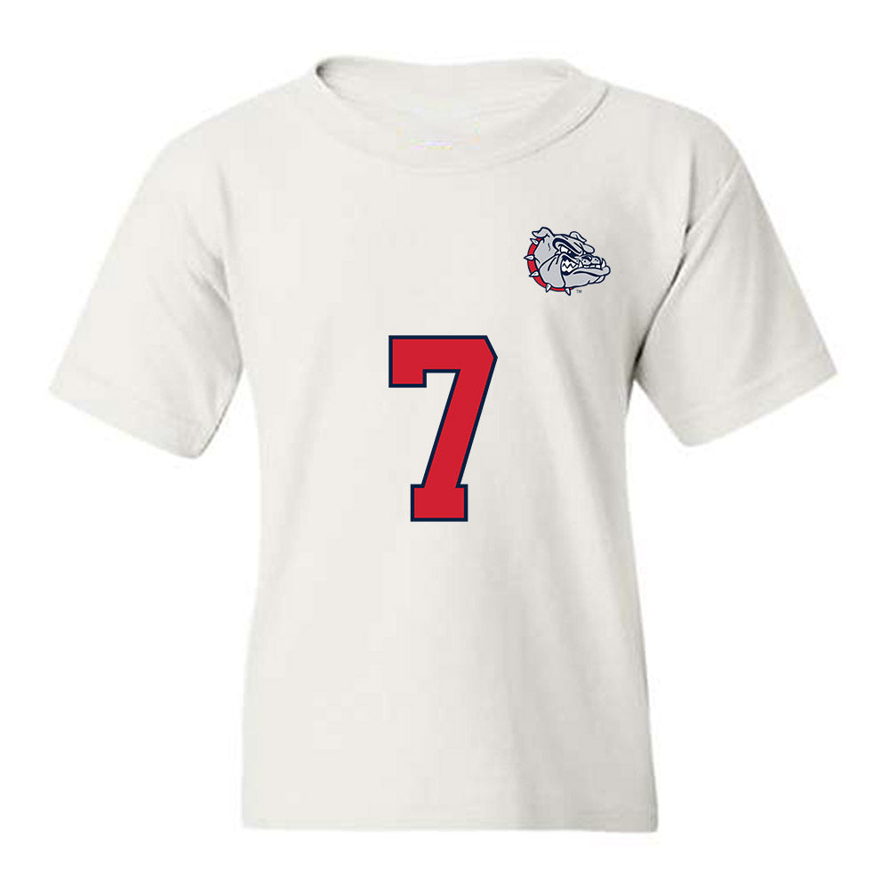 Gonzaga - NCAA Men's Soccer : Geremi Onentia - Replica Shersey Youth T-Shirt-0