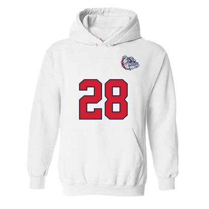 Gonzaga - NCAA Women's Soccer : Emily Todd - Replica Shersey Hooded Sweatshirt