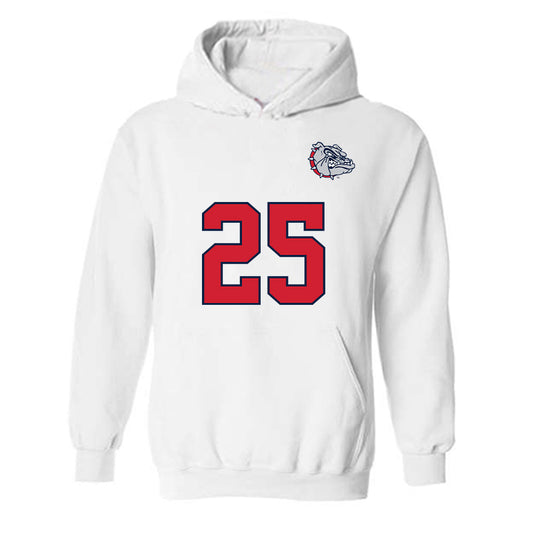 Gonzaga - NCAA Women's Soccer : Finley Heslam - Replica Shersey Hooded Sweatshirt