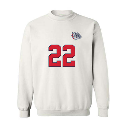 Gonzaga - NCAA Men's Soccer : Carlos Murillo Pavon - Replica Shersey Crewneck Sweatshirt-0