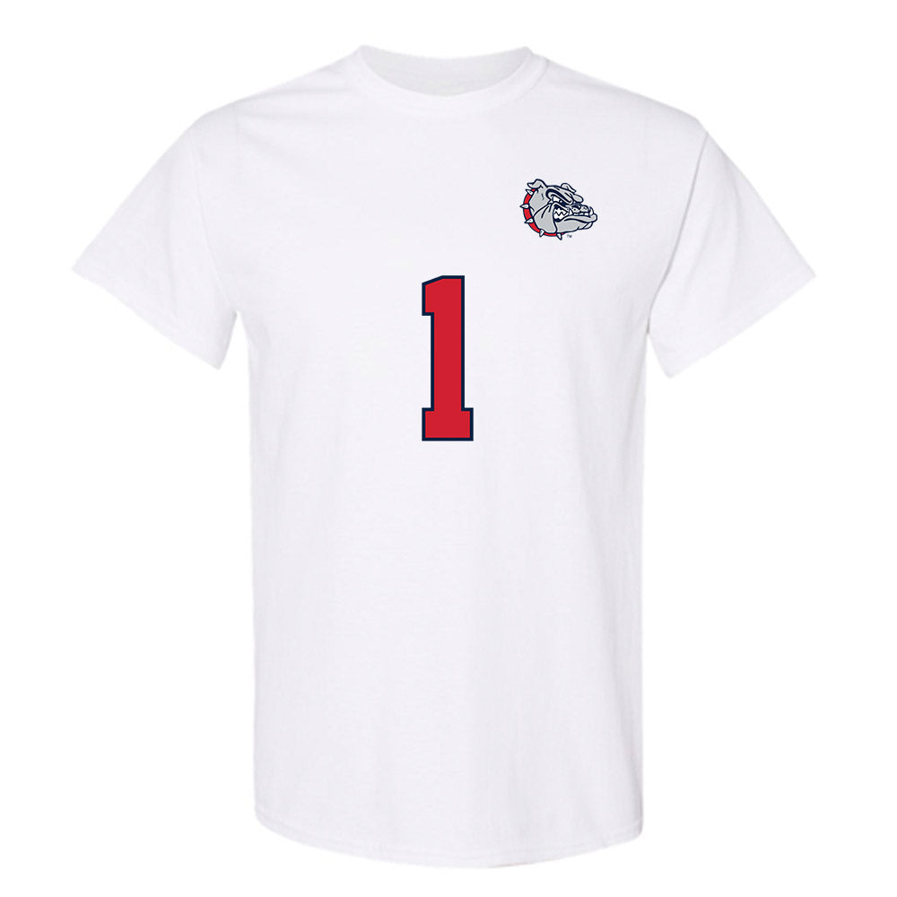 Gonzaga - NCAA Men's Soccer : Chema Preciado - Replica Shersey T-Shirt-0