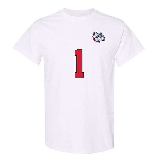 Gonzaga - NCAA Men's Soccer : Chema Preciado - Replica Shersey T-Shirt-0