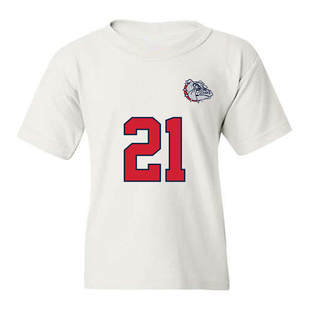 Gonzaga - NCAA Men's Soccer : Nico Golesis - Replica Shersey Youth T-Shirt-0