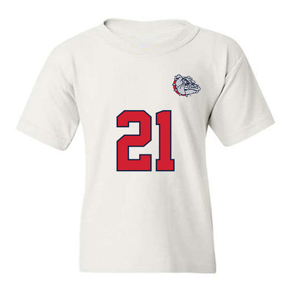 Gonzaga - NCAA Men's Soccer : Nico Golesis - Replica Shersey Youth T-Shirt-0