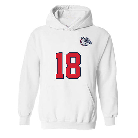 Gonzaga - NCAA Women's Soccer : Mikayla Stanfield - Replica Shersey Hooded Sweatshirt