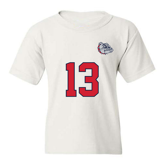 Gonzaga - NCAA Women's Soccer : Samantha Snorsky - Replica Shersey Youth T-Shirt-0