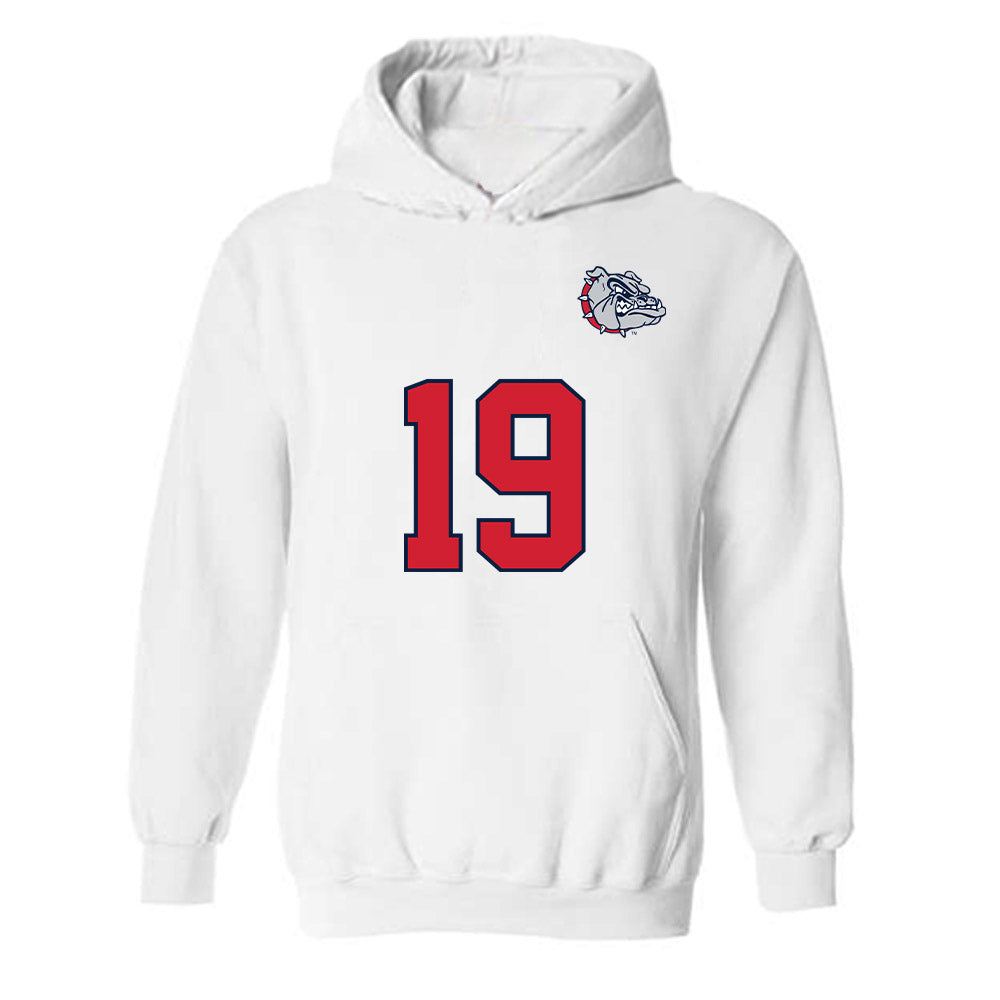 Gonzaga - NCAA Women's Soccer : Lola Pierce - Replica Shersey Hooded Sweatshirt-0