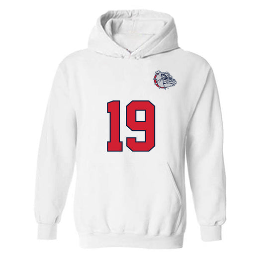 Gonzaga - NCAA Women's Soccer : Lola Pierce - Replica Shersey Hooded Sweatshirt-0
