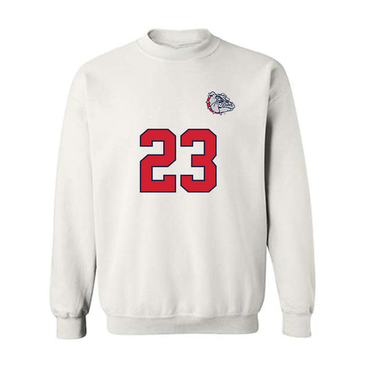 Gonzaga - NCAA Women's Soccer : piper davidson - Replica Shersey Crewneck Sweatshirt-0