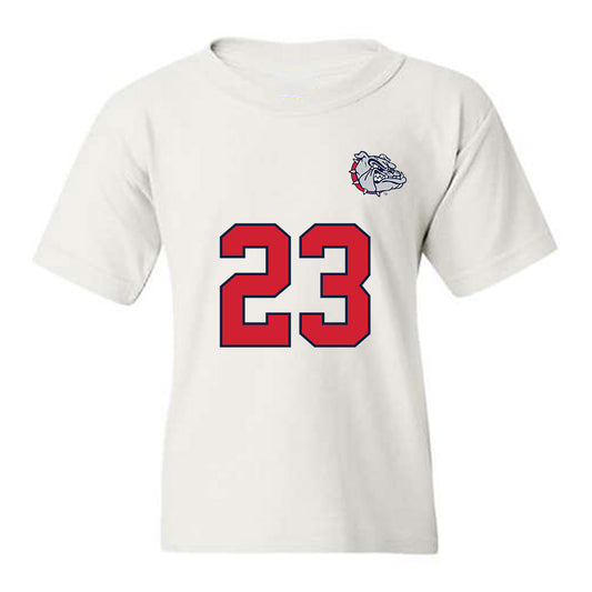 Gonzaga - NCAA Men's Soccer : Dashiell Stein - Replica Shersey Youth T-Shirt-0