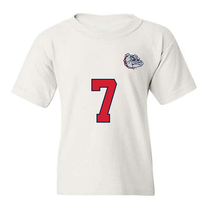Gonzaga - NCAA Women's Soccer : Brooke Metcalfe - Replica Shersey Youth T-Shirt-0