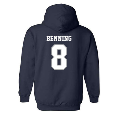UNF - NCAA Softball : Allison Benning - Classic Fashion Shersey Hooded Sweatshirt-1