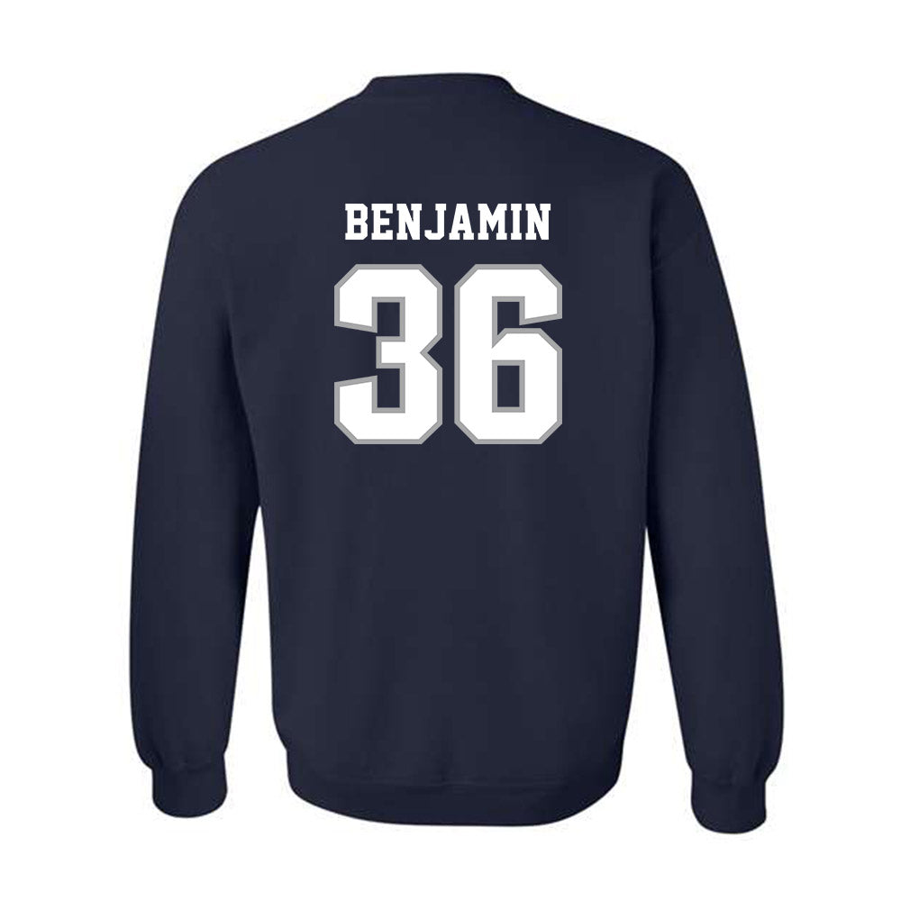 UNF - NCAA Baseball : Sean Benjamin - Classic Fashion Shersey Crewneck Sweatshirt