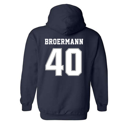 UNF - NCAA Women's Basketball : Emma Broermann - Classic Fashion Shersey Hooded Sweatshirt-1