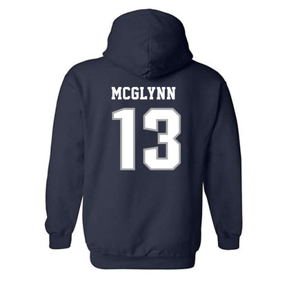 UNF - NCAA Men's Soccer : Adan mcglynn - Classic Fashion Shersey Hooded Sweatshirt-1