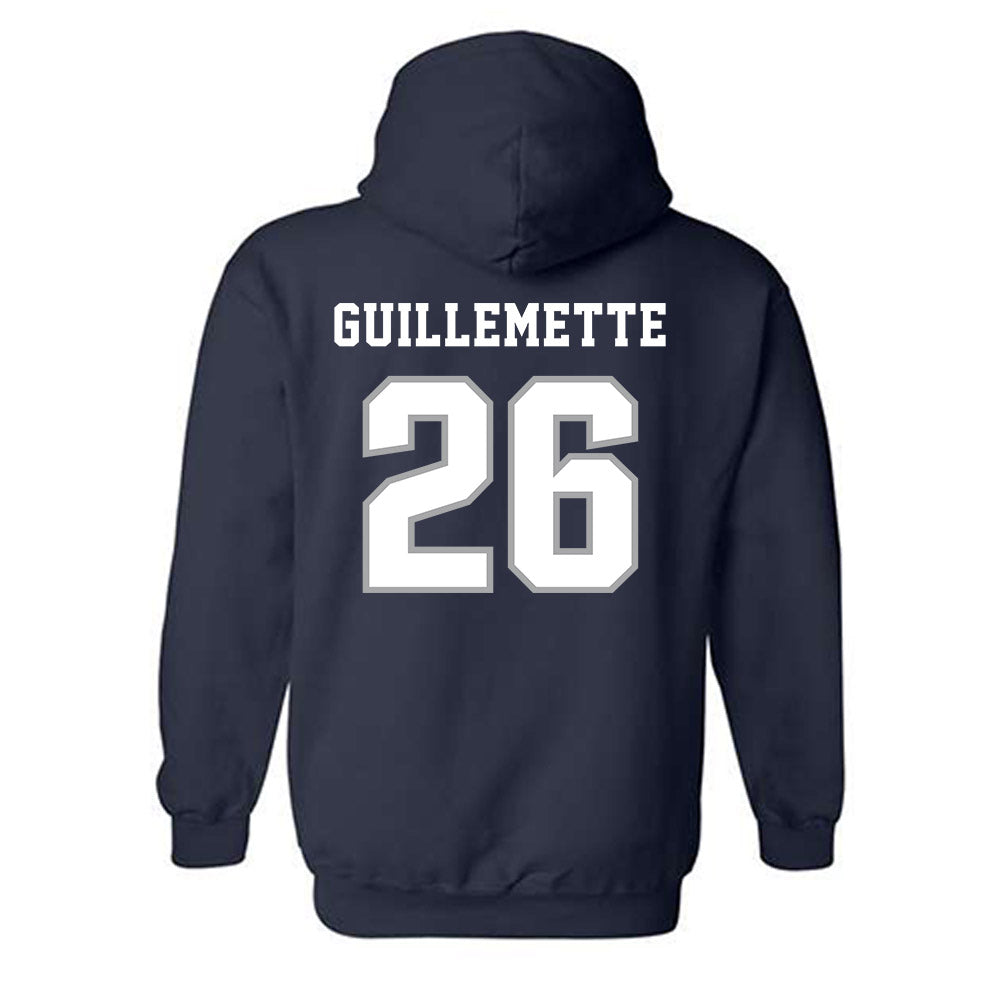 UNF - NCAA Women's Soccer : Morgan Guillemette - Classic Fashion Shersey Hooded Sweatshirt-1