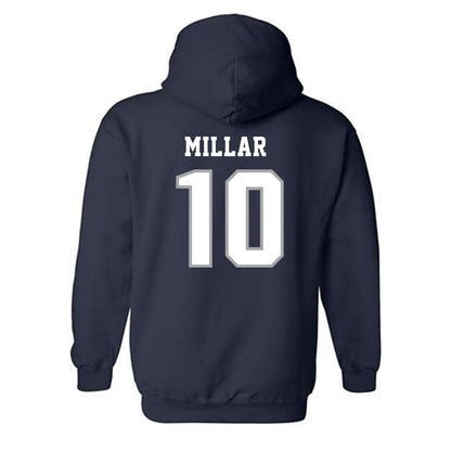 UNF - NCAA Women's Basketball : Maddie Millar - Classic Fashion Shersey Hooded Sweatshirt-1