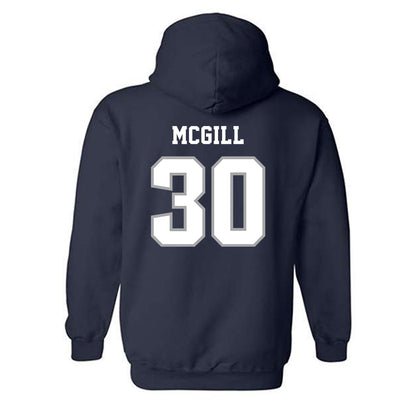 UNF - NCAA Women's Basketball : Dezuray McGill - Classic Fashion Shersey Hooded Sweatshirt-1