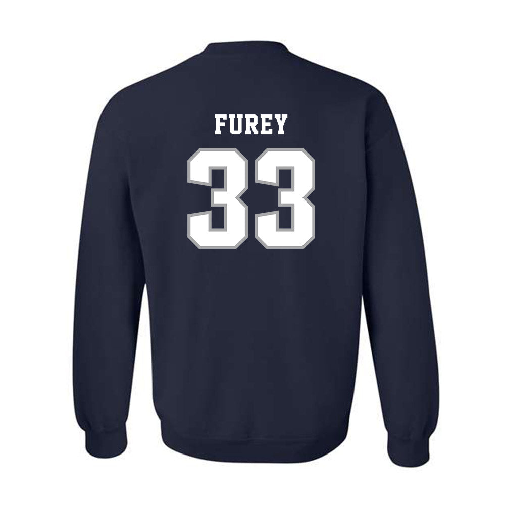 UNF - NCAA Baseball : Ryan Furey - Classic Fashion Shersey Crewneck Sweatshirt-1