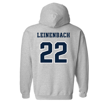 UNF - NCAA Baseball : Drew Leinenbach - Classic Fashion Shersey Hooded Sweatshirt-1