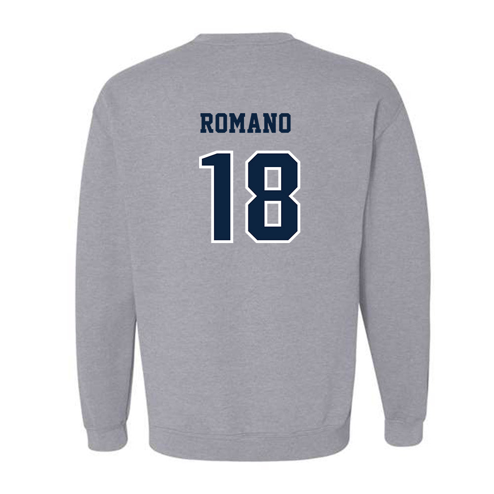 UNF - NCAA Men's Soccer : Mark Romano - Classic Fashion Shersey Crewneck Sweatshirt-1