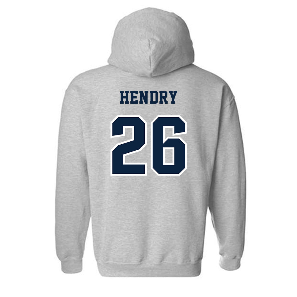 UNF - NCAA Baseball : Clayton Hendry - Classic Fashion Shersey Hooded Sweatshirt-1