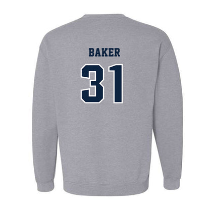 UNF - NCAA Baseball : Brennan Baker - Classic Fashion Shersey Crewneck Sweatshirt-1
