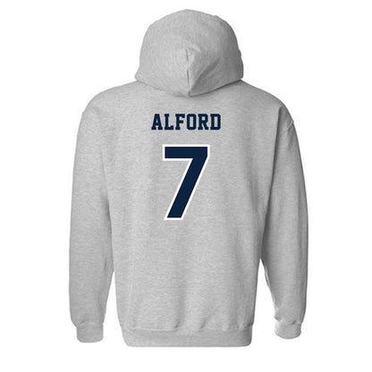 UNF - NCAA Baseball : Seth Alford - Classic Fashion Shersey Hooded Sweatshirt-1