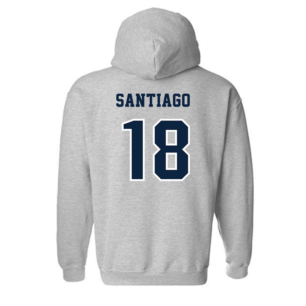 UNF - NCAA Women's Volleyball : Julianna Santiago - Classic Fashion Shersey Hooded Sweatshirt-1
