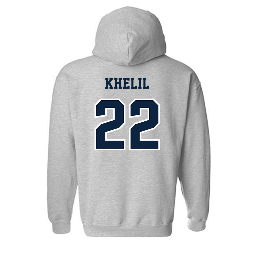 UNF - NCAA Men's Soccer : Anton Khelil - Classic Fashion Shersey Hooded Sweatshirt-1