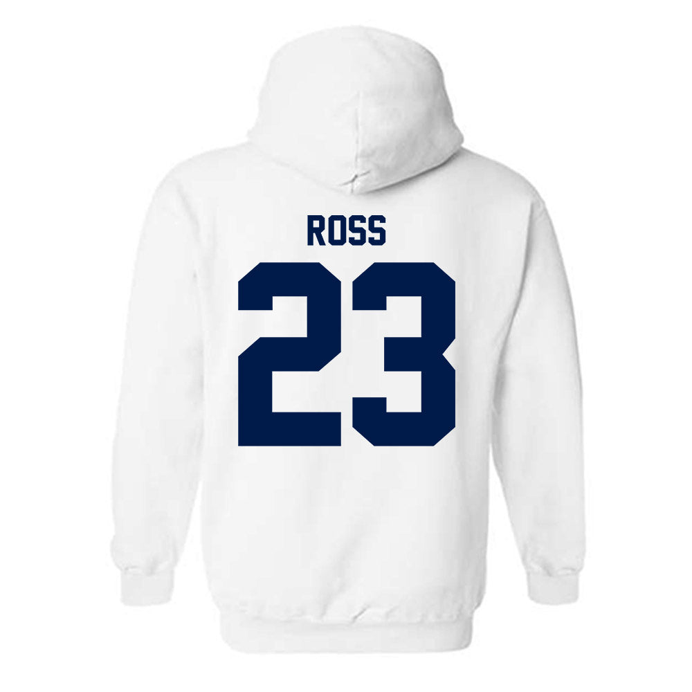 UNF - NCAA Baseball : William Ross - Classic Fashion Shersey Hooded Sweatshirt-1