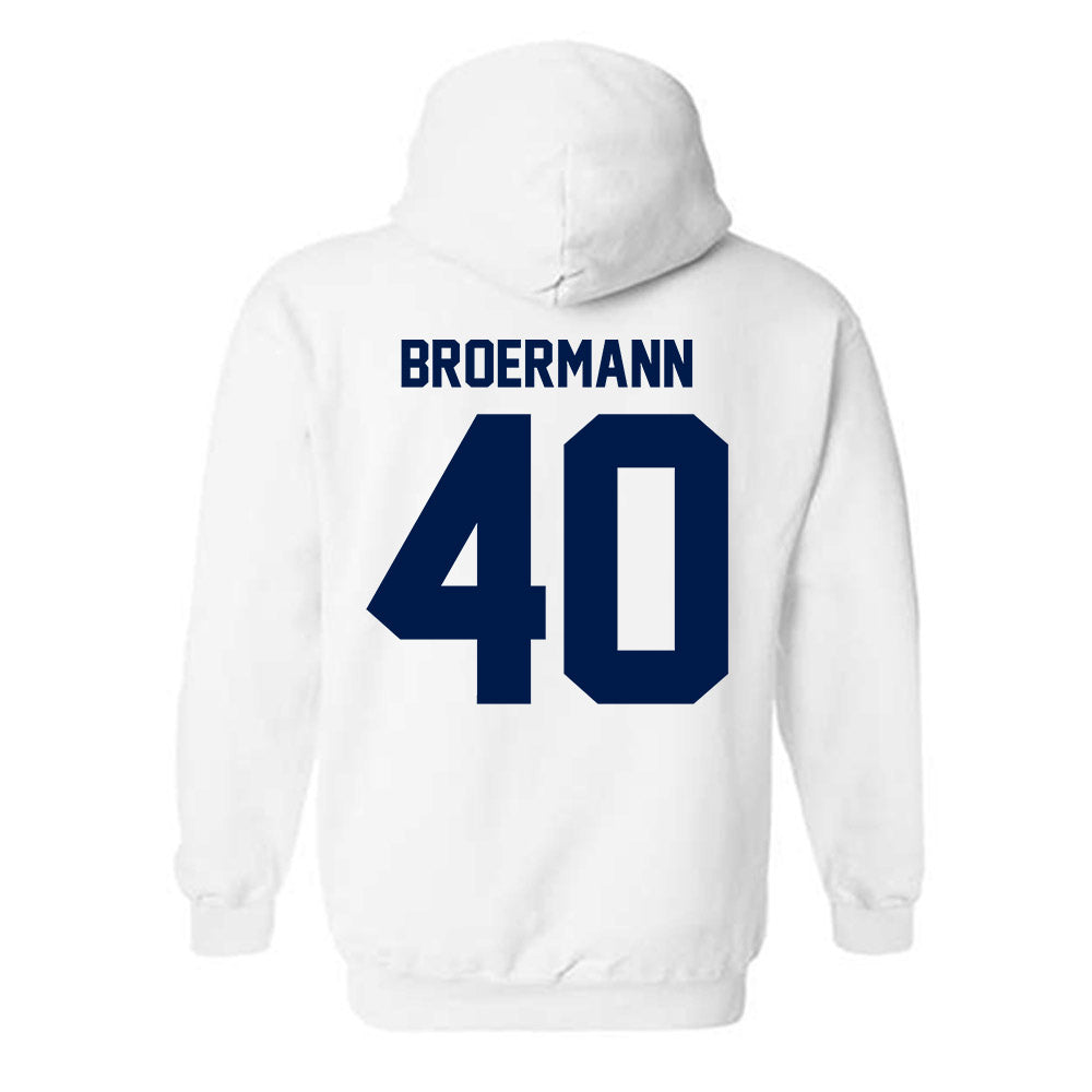 UNF - NCAA Women's Basketball : Emma Broermann - Classic Fashion Shersey Hooded Sweatshirt-1