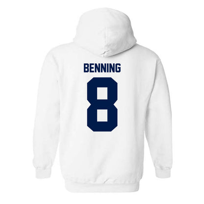 UNF - NCAA Softball : Allison Benning - Classic Fashion Shersey Hooded Sweatshirt-1