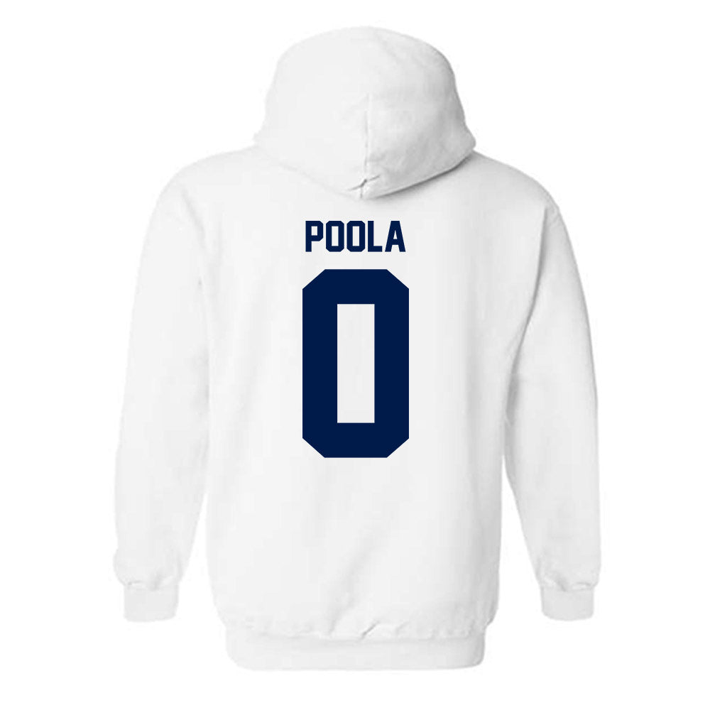 UNF - NCAA Men's Soccer : Akash Poola - Classic Fashion Shersey Hooded Sweatshirt-1